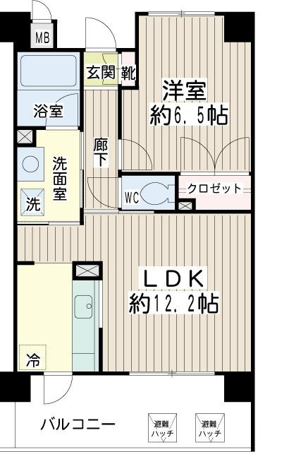 ハートレィ大師 の間取り|間取りです。