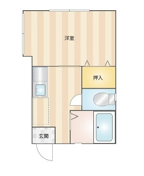 インテグラ中延の間取り|間取りです。