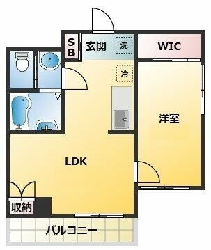 ロイヤルハイツ新高円寺の間取り|間取りです。