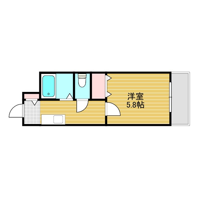 maison　Raffineの間取り