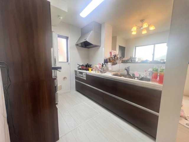 栃木市沼和田町｜17.2帖LDKと広々インナーバルコニーのある4LDKのキッチン