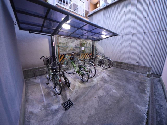 クラビス上町台のその他共用部分|クラビス上町台　駐輪場