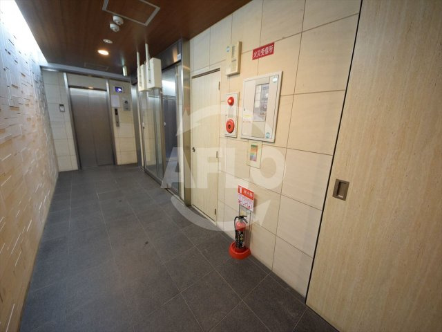 クラビス上町台のロビー|クラビス上町台　ロビー