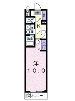 アルトプェンテの間取り