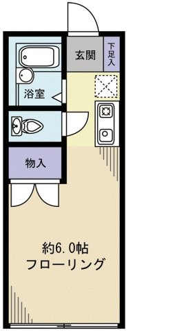 クレセント西新宿の間取り|間取りです。