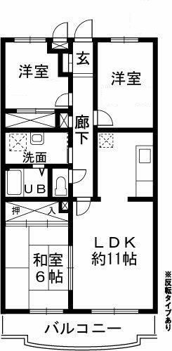 プランドール小金井の間取り|間取りです。