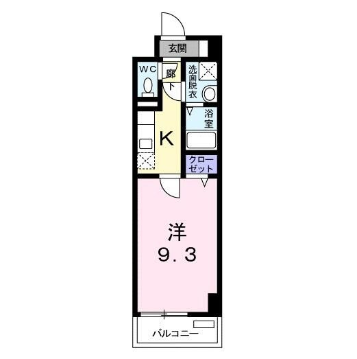 プレシュ磯子の間取り
