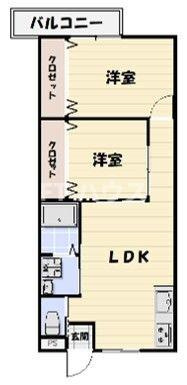 アドバンス東習志野の間取り