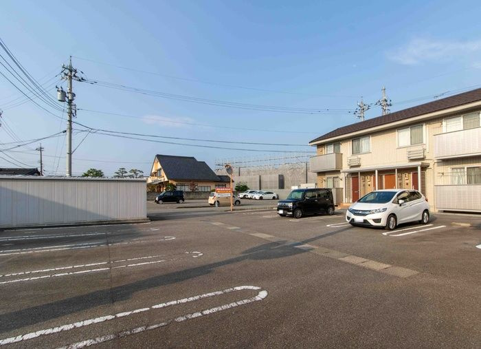 リアン　A棟の駐車場