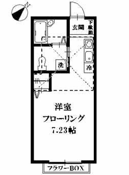 ルシエル横浜南の間取り