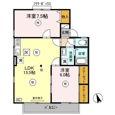 メゾン・ド・Ｔの間取り