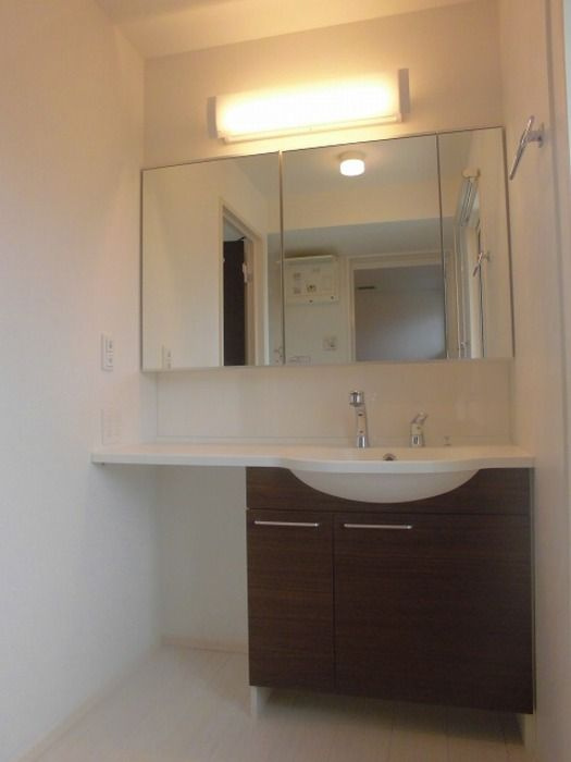 D-room北の森の洗面所