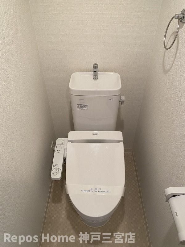 ララプレイス神戸西元町のトイレ
