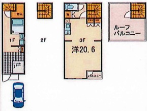 セントレイ茗荷谷の間取り