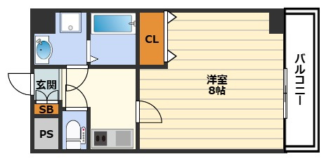 プレサンス梅田の間取り