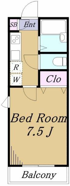 角部屋２面採光のお部屋です