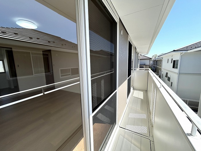 名古屋市名東区上菅２丁目の中古一戸建のバルコニー|◇バルコニー◇　　南西向きで明るいワイドバルコニー♪