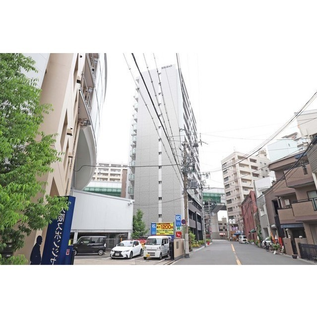 エスリード大阪城アクシスの外観