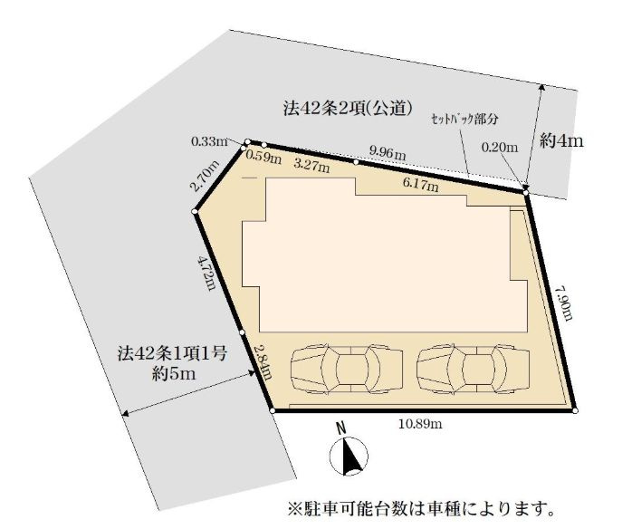 緑区二本松1丁目新築戸建て　7期の区画図|区画図「緑区二本松1丁目新築戸建て　7期」