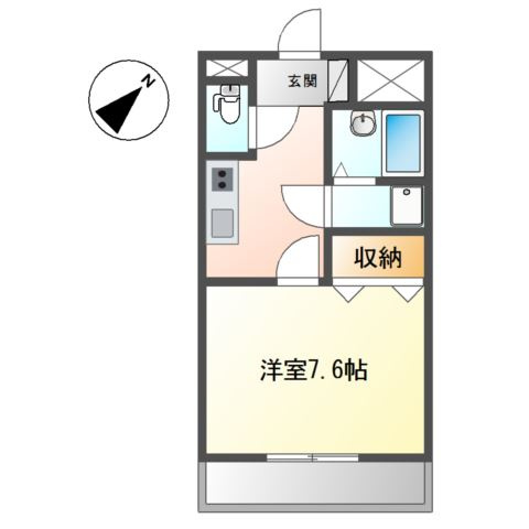 ソレアードの間取り