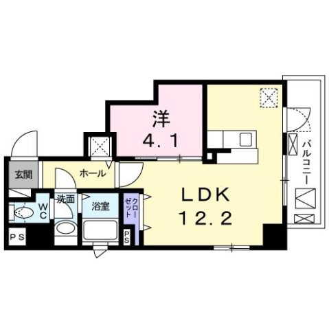 ローヤルマンションの間取り