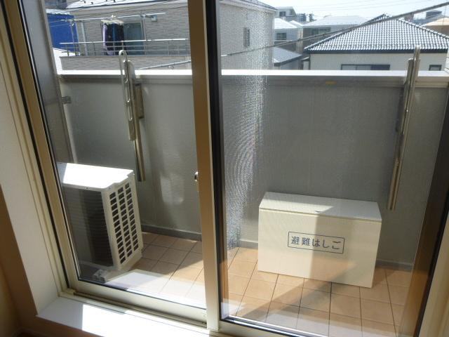 ビューノナガサカ八広4のバルコニー