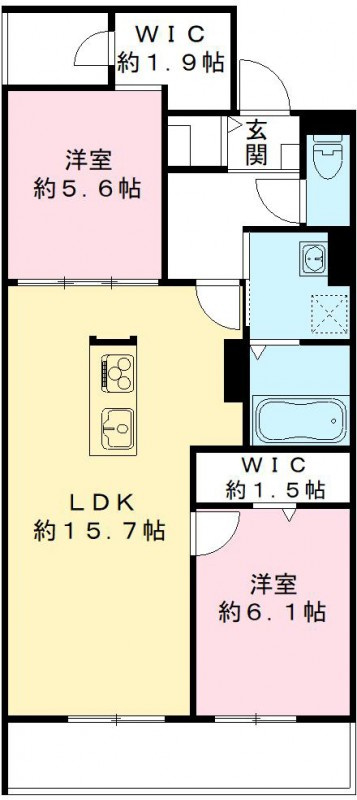 HARMONIOUS福江の間取り