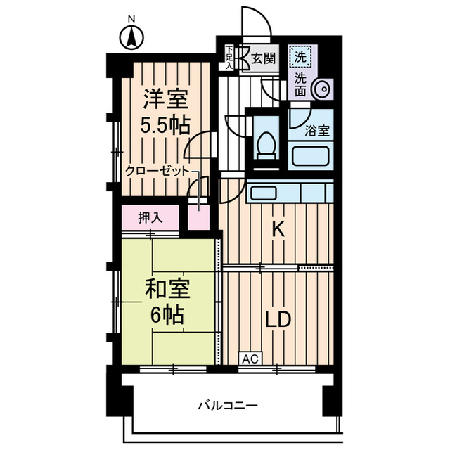 新佐川ビルの間取り