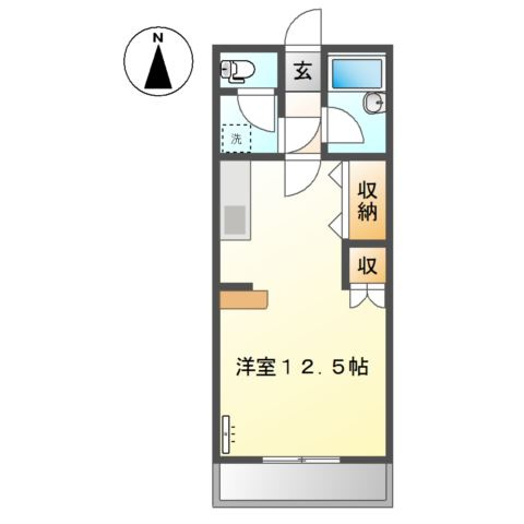 風のささやきの間取り