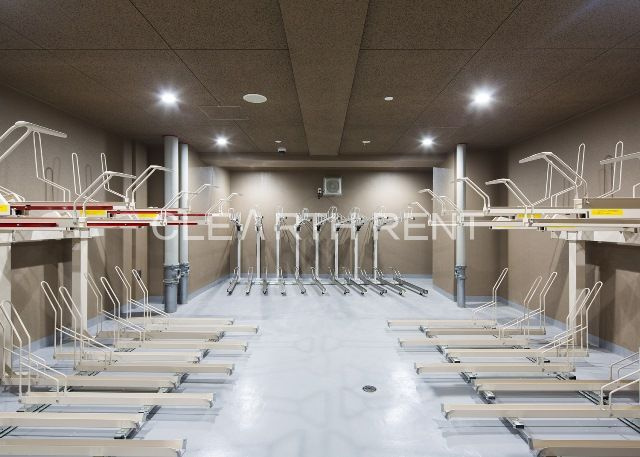 コンシェリア新橋 ＭＡＳＴＥＲ’Ｓ ＶＩＬＬＡのその他|悪天候時も安心の屋内駐輪場