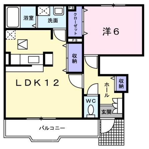 フェアリー　テールの間取り