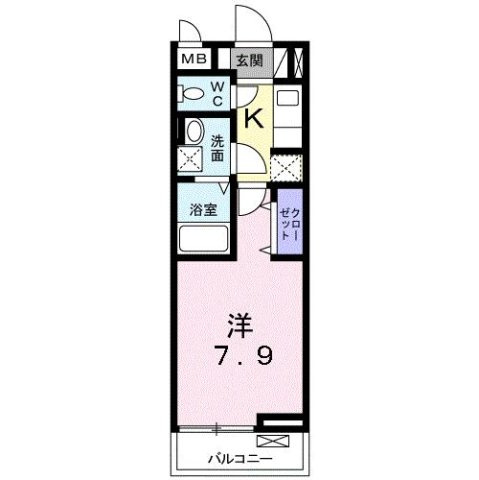 リゼオフラッツの間取り