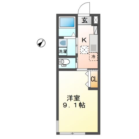 Ｒａｃｉｎｅ(ラシーヌ)の間取り