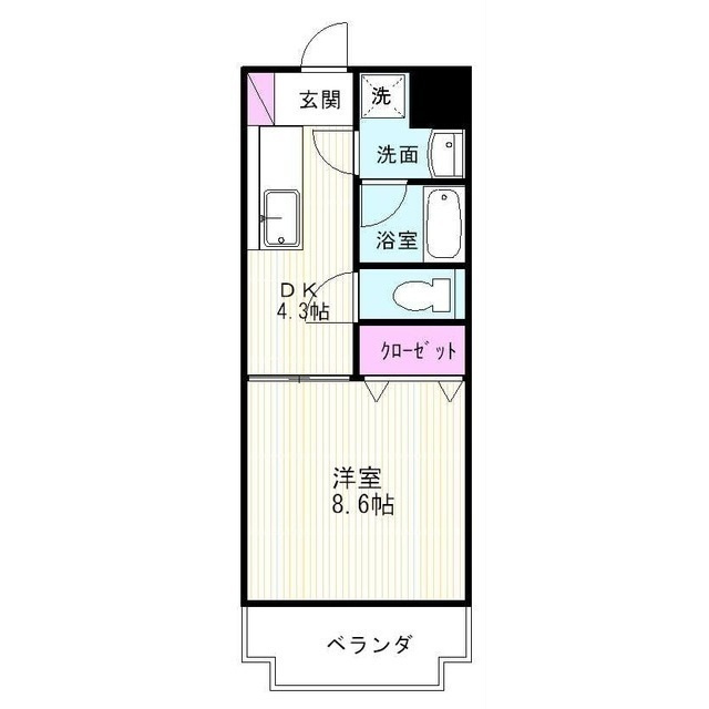 Ｌａ　Ｆｌｏｒａの間取り