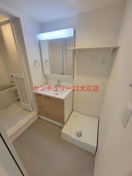 Sunglow朝潮橋の洗面所|★室内洗濯パン★