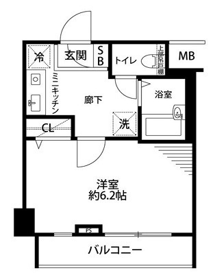 プレール池袋の間取り