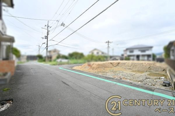 桜井市大字三輪の売地の前面道路含む現地写真|■現地撮影写真■