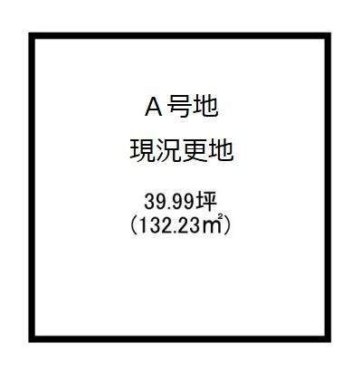 桜井市大字三輪の売地の土地図