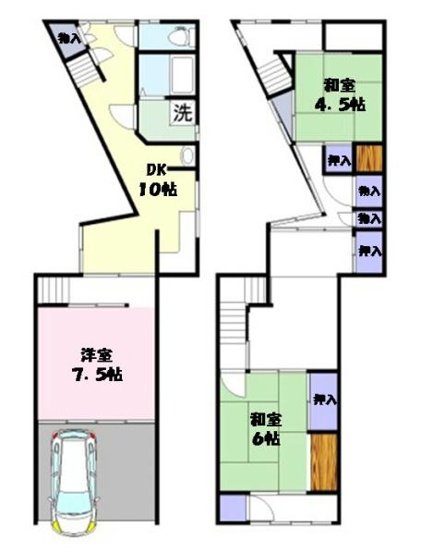 【間取り】 | 安来町借家
