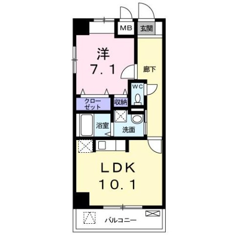 Ｃｕｏｒｅの間取り