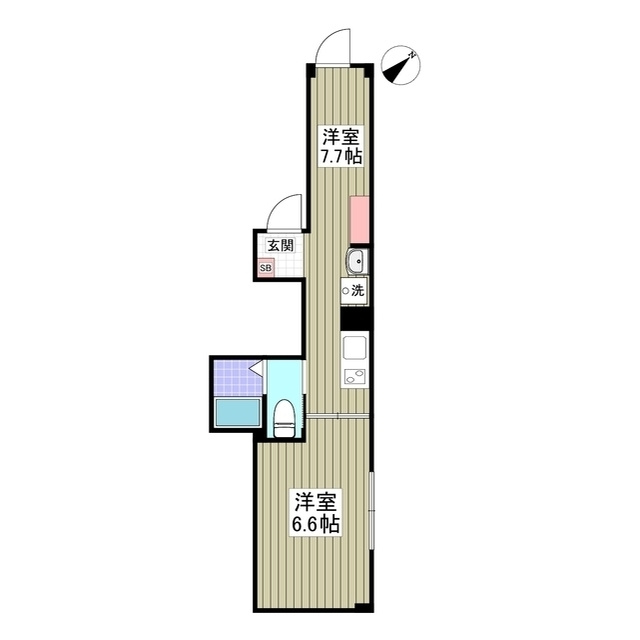 Alivio千石の間取り