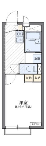 レオパレス上台ハイツの間取り