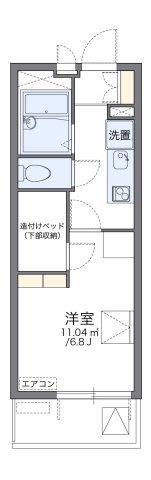 レオパレス平安の間取り
