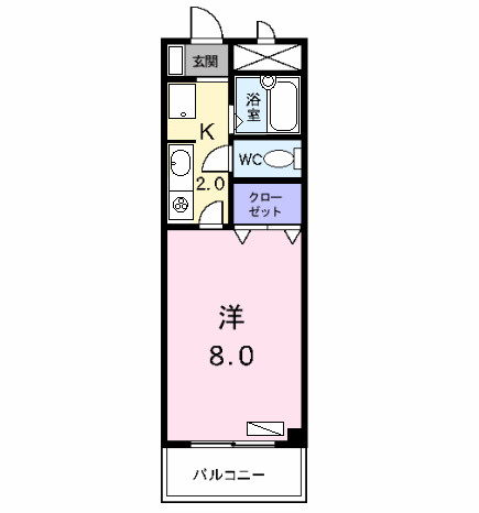 メゾン・ラスターの間取り