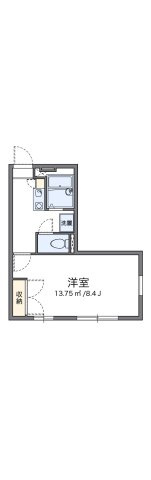 レオパレスプリムローズの間取り