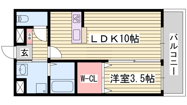 シャルマンプレイスの間取り