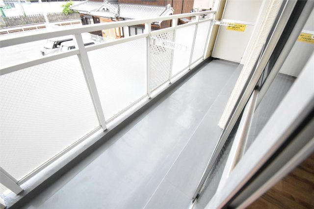 ＮＳハイツのバルコニー