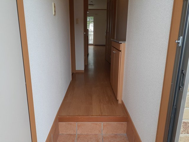 サンハイムＦの玄関