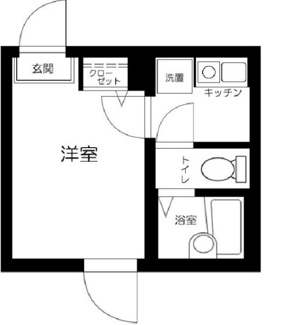 【間取り】 | Ｃｏｚｙ大井公園 | 間取りです。
