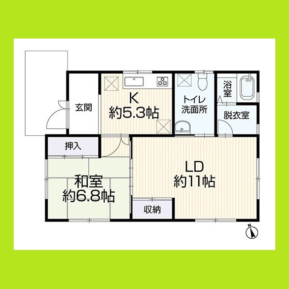 名古屋市緑区定納山２丁目の中古一戸建の間取り|◇間取図◇